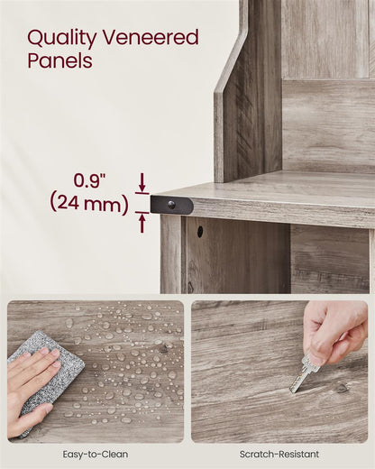 Hall Tree with Bench and Shoe Storage
