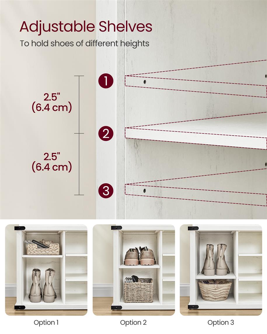 Hall Tree with Bench and Shoe Storage