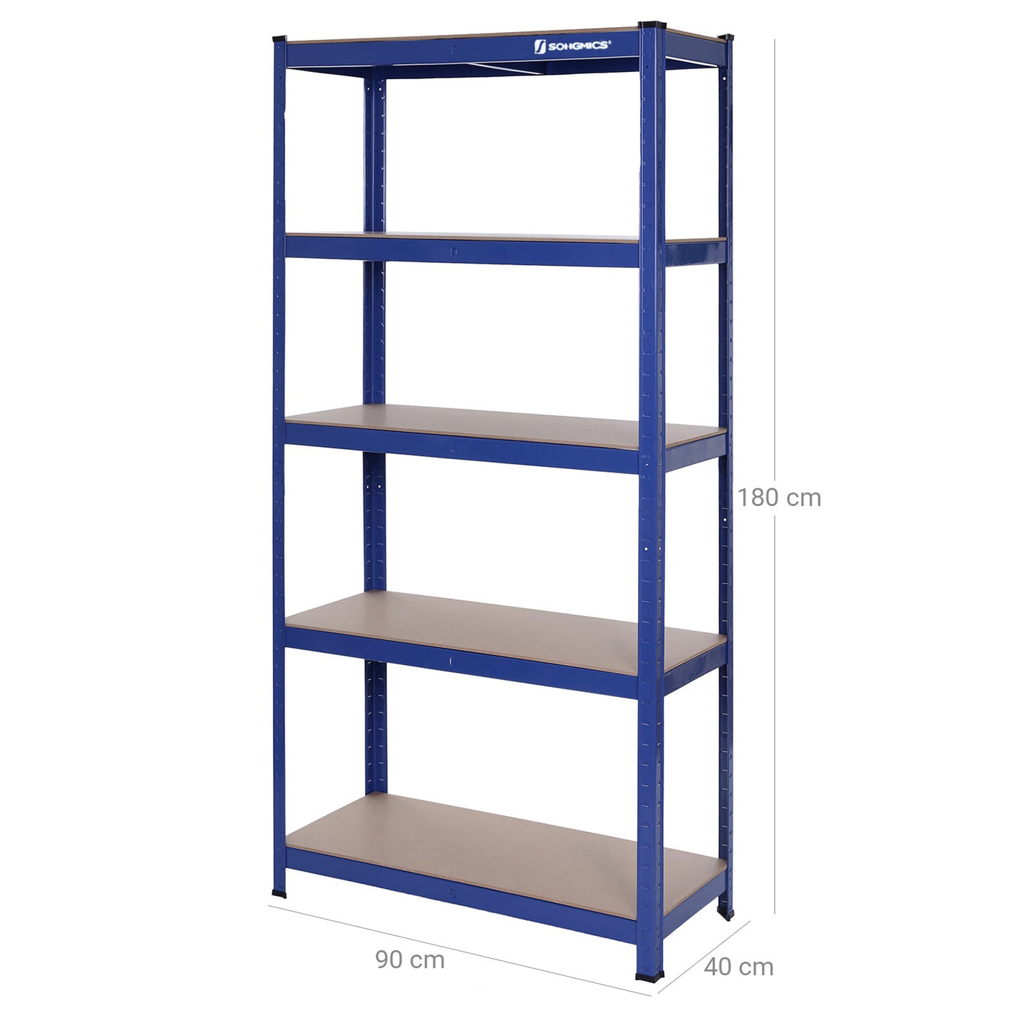 Set of 2 Silver Garage Shelving - image 122