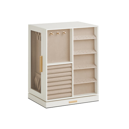 Jewelry Box 360 Rotating with 5 Drawers - HWLEXTRA 