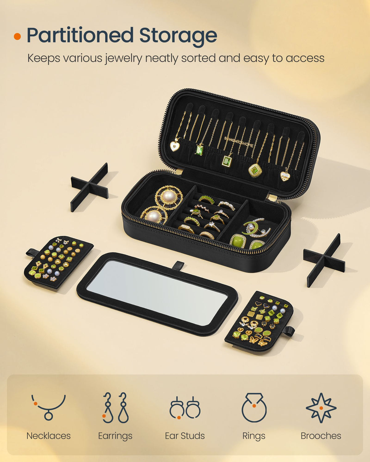 ANAH Collection - Travel Jewelry Case