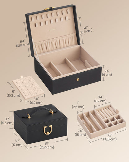 2-Layer Jewelry Box Organizer - image 4