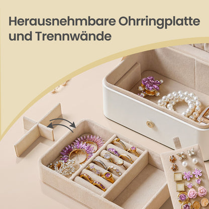 Portable Jewelry Box, Travel Jewelry Case
