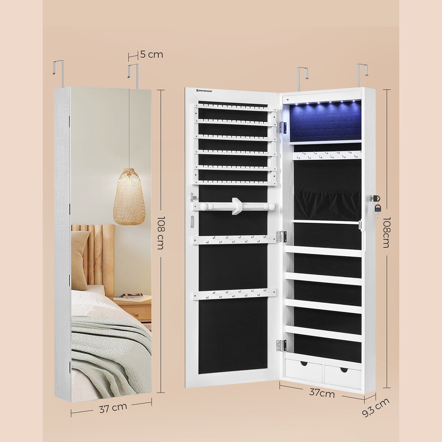 Full Screen Jewelry Cabinet - image 6