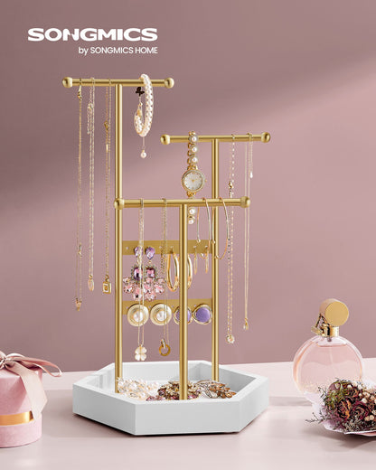 Jewelry Holder with Metal Frame