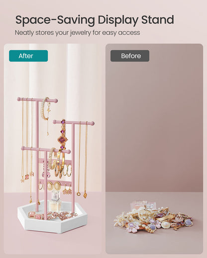 Jewelry Holder with Metal Frame