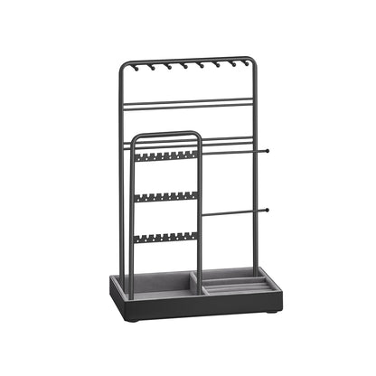Jewellery Display Stand with Gold Metal Frame and Velvet Tray - image 10
