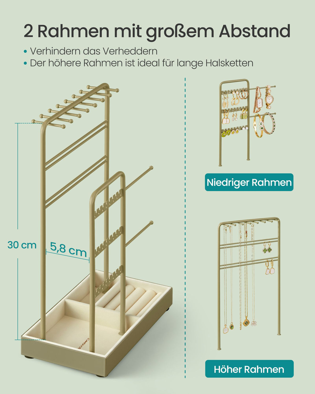 Jewellery Stand — Laurel Green