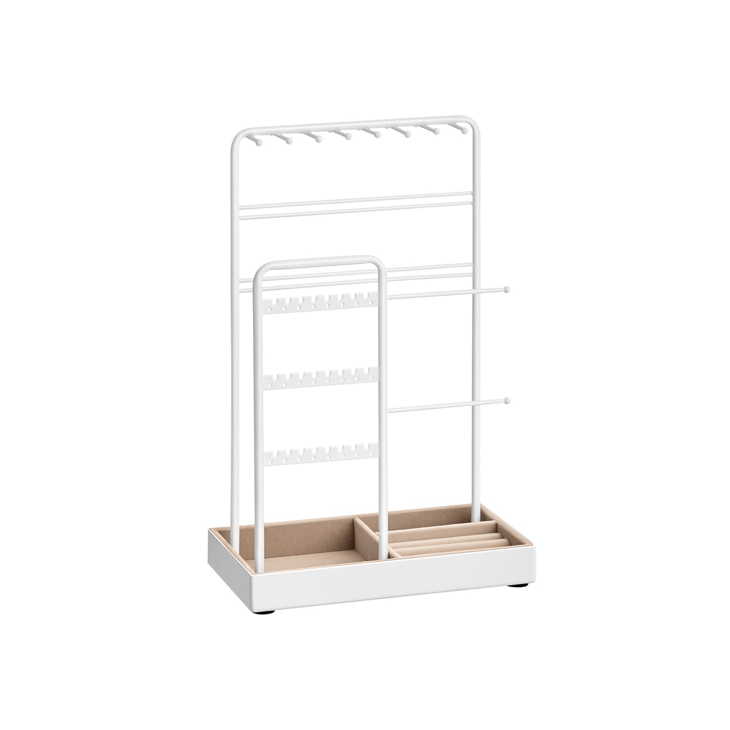 Jewellery Display Stand with Gold Metal Frame and Velvet Tray - image 18