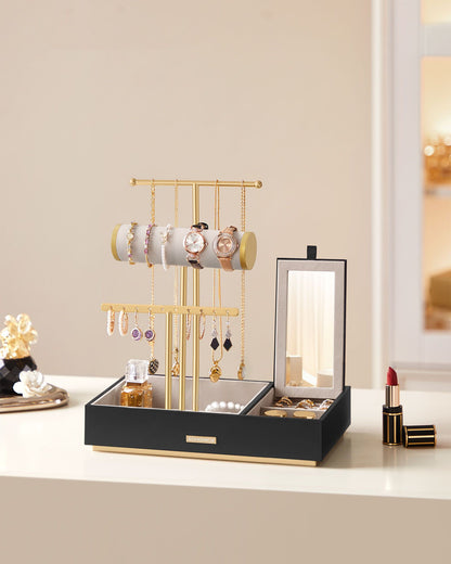 Jewelry Holder with Necklace Earring Bracelet Holder