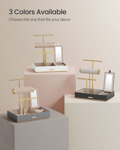Jewelry Holder with Necklace Earring Bracelet Holder