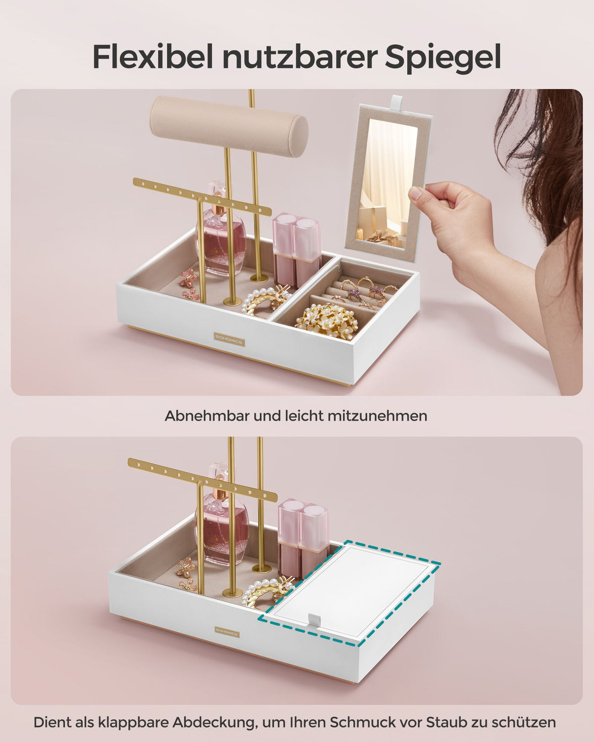Metal Jewellery Earring Organiser