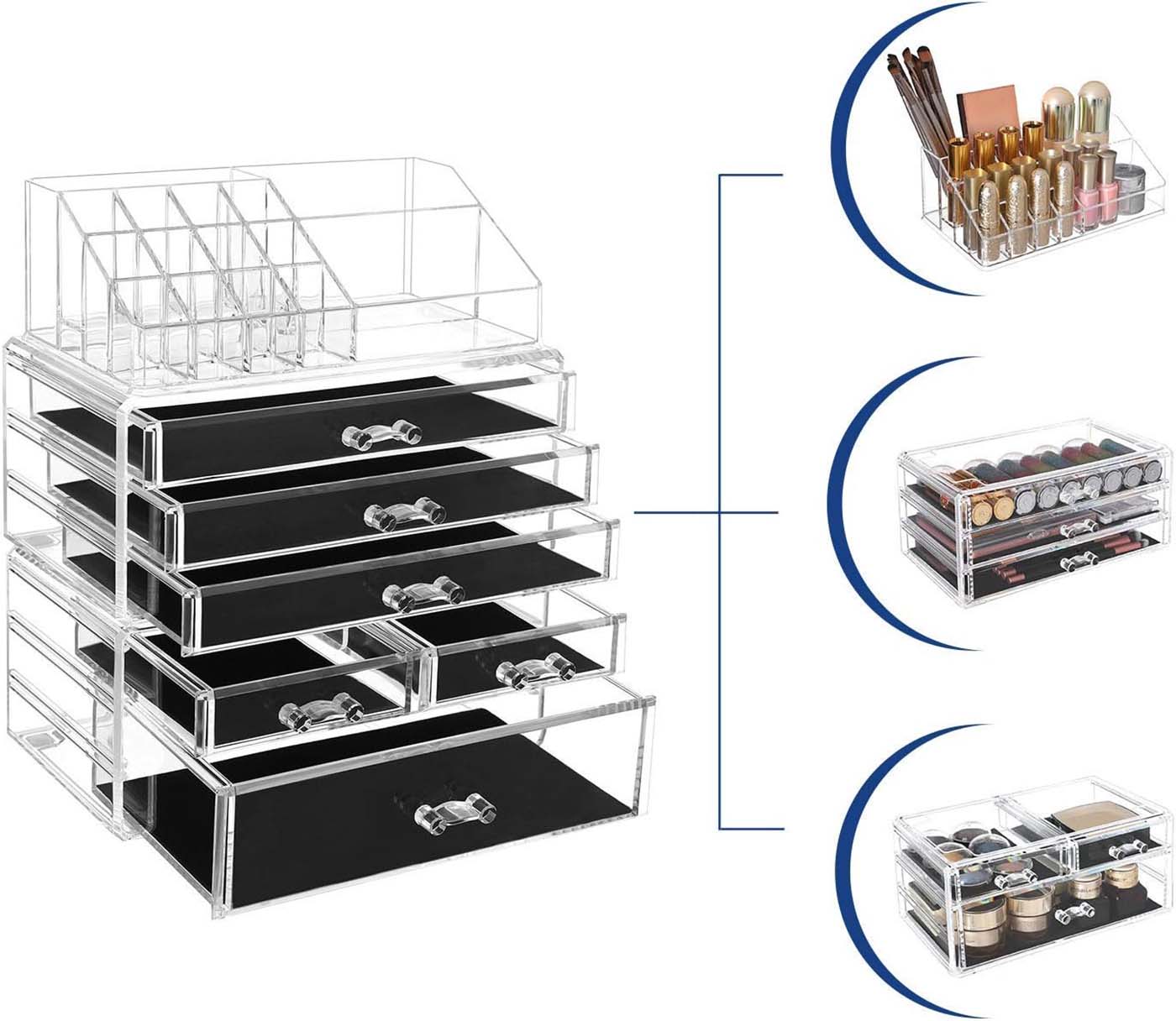 Stackable Makeup Organiser - image 3