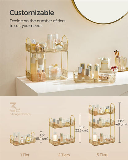 3-Tier Makeup Organizer - HWLEXTRA 