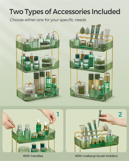 3-Tier Makeup Organizer - HWLEXTRA 