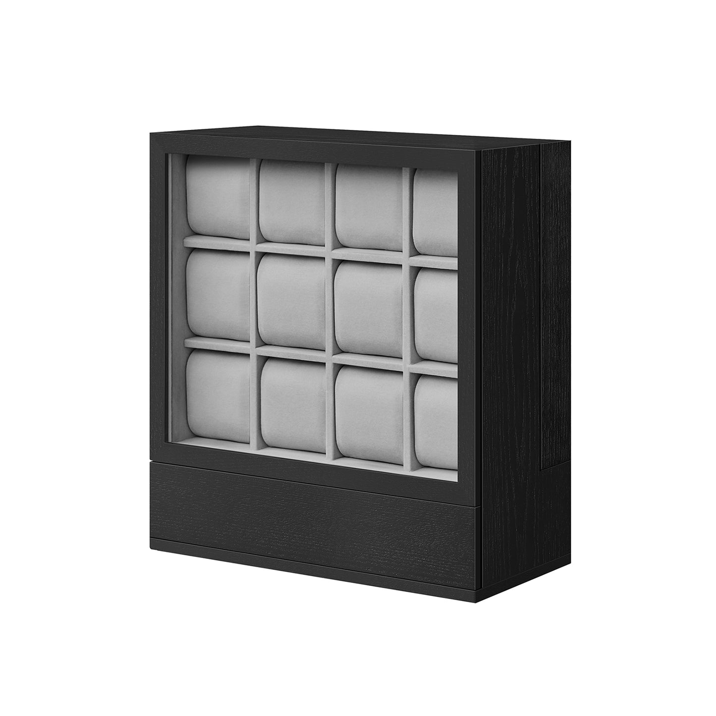 12-Slot Wooden Watch Box - HWLEXTRA 