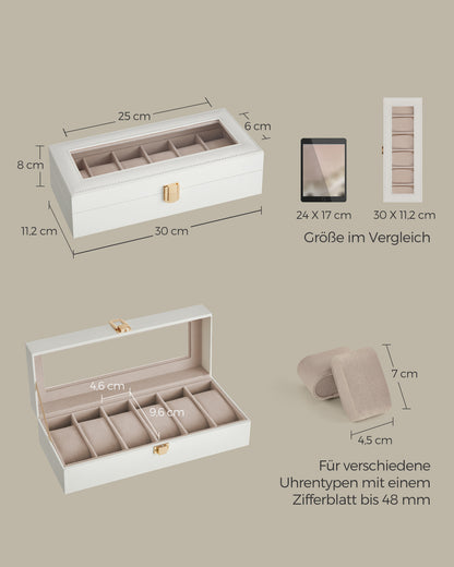 Watch Box with 6 Slots