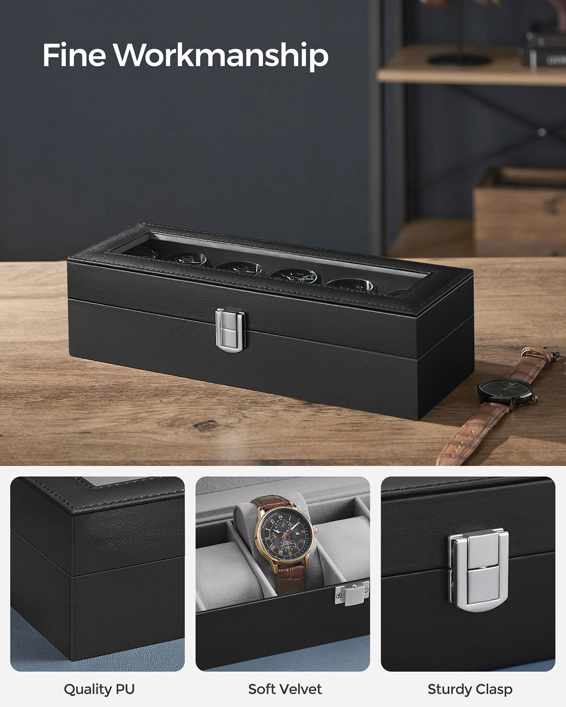Velvet Lining Watch Box - image 4