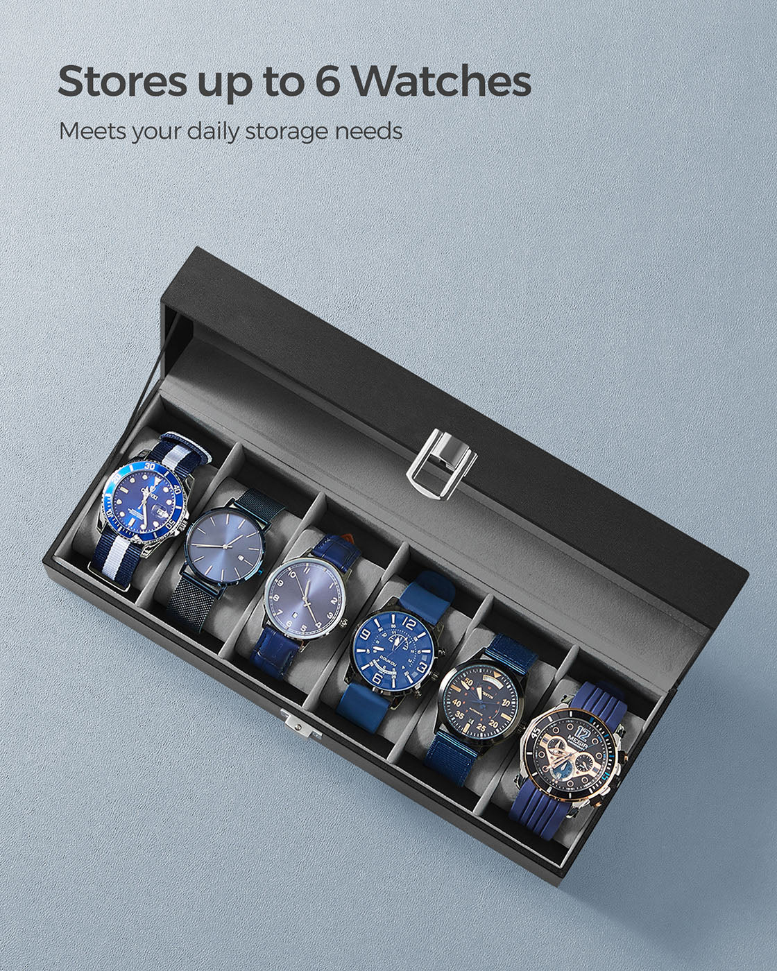 Velvet Lining Watch Box - image 6