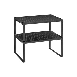 Set of 2 Stackable and Expandable Spice Racks