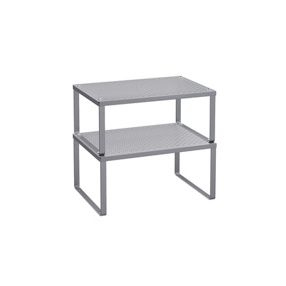 Cabinet Shelf Organizer, Stackable, Expandable