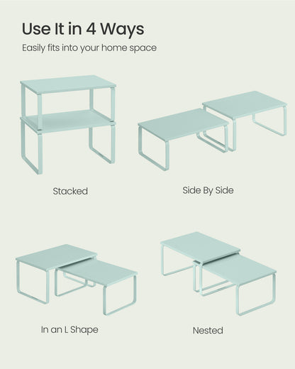Cabinet Organizer Shelf, Set of 2 - image 4