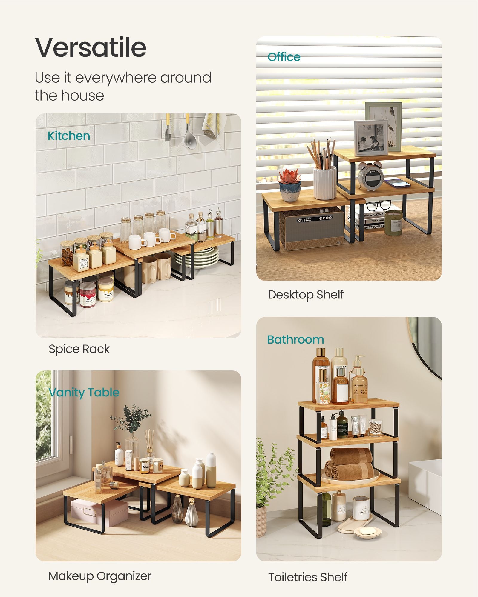 Cabinet Organizer Shelf - image 4