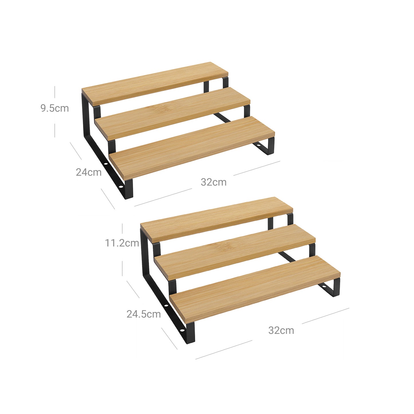 Spice Rack Natural and Black - image 8