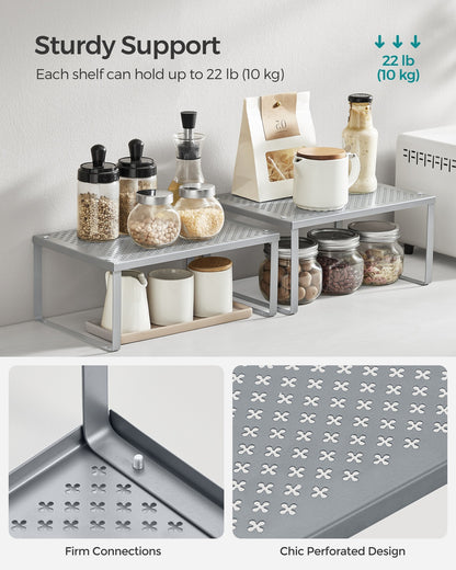 Set of 4 Metal Spice Rack - image 3