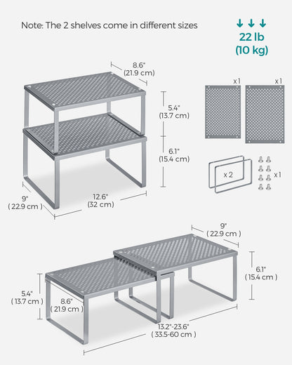 Set of 4 Metal Spice Rack - image 6