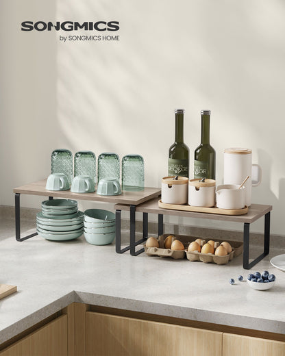 Set of 4 Kitchen Counter Shelves
