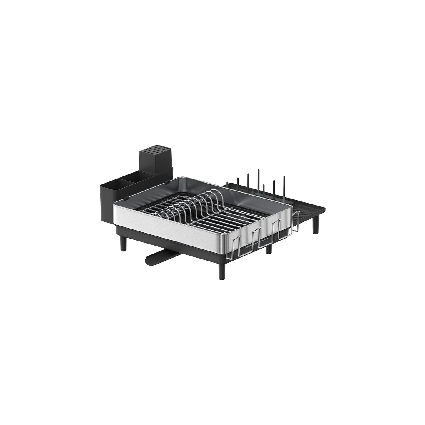 Expandable Dish Drying Rack for Kitchen Counter