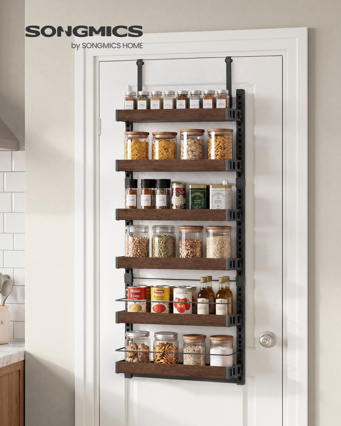 6-Tier Over the Door Pantry Organizer - image 10