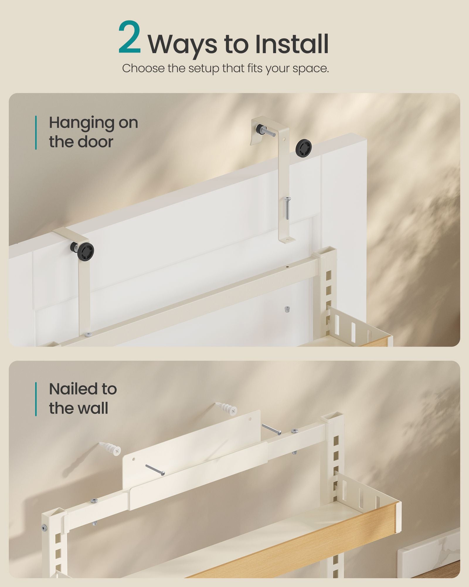 6-Tier Over the Door Pantry Organizer - image 2