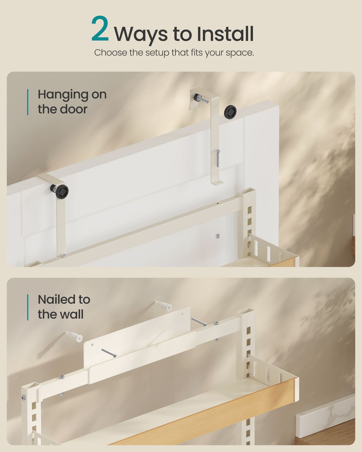 8-Tier Over the Door Pantry Organizer - image 2