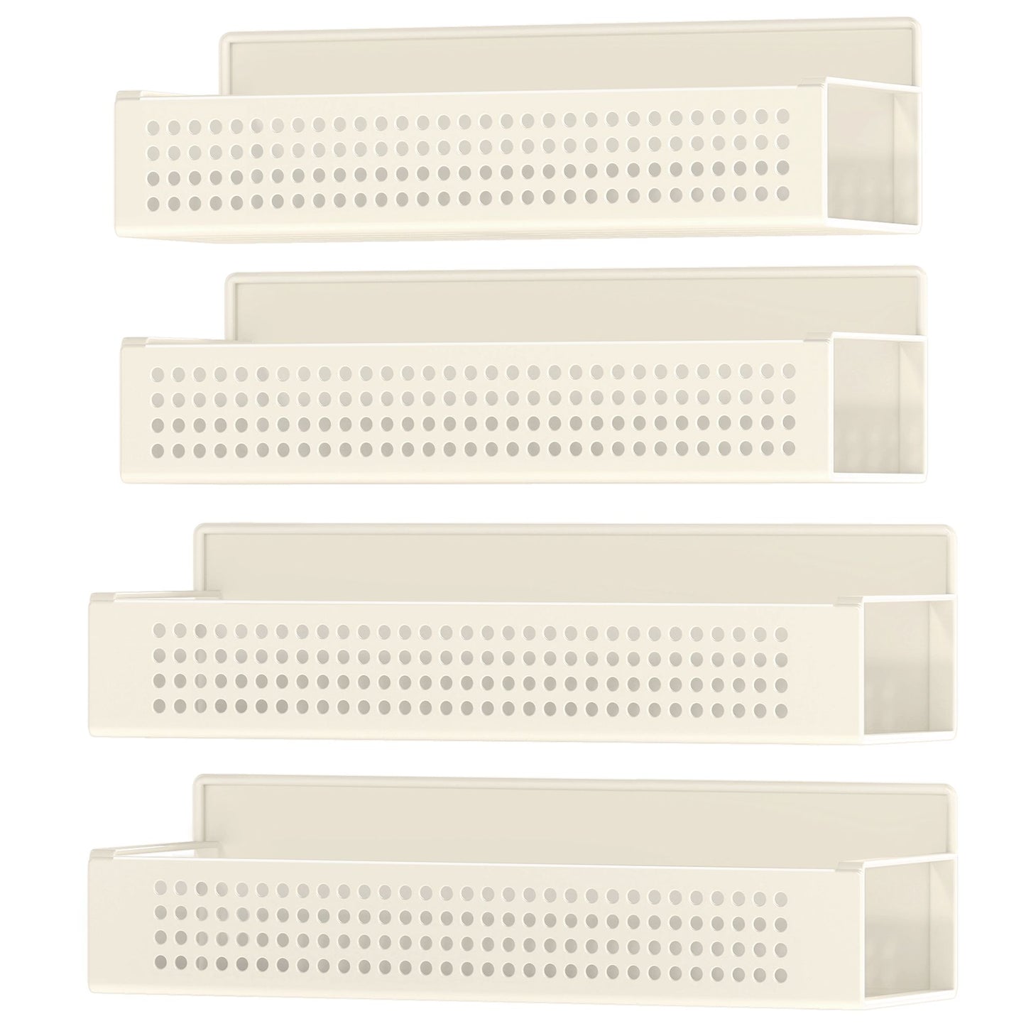 Magnetic Spice Rack for Refrigerator, Set of 4