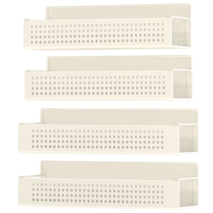 Magnetic Spice Rack for Refrigerator, Set of 4