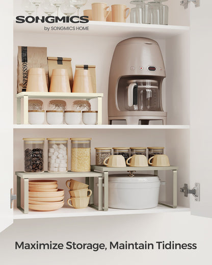 Set of 3 Kitchen Counter Shelves