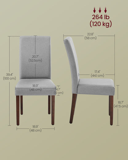 Set of 6 Dining Chairs