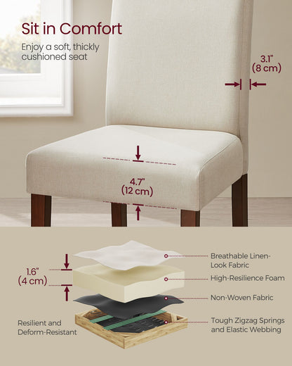 Set of 6 Dining Chairs