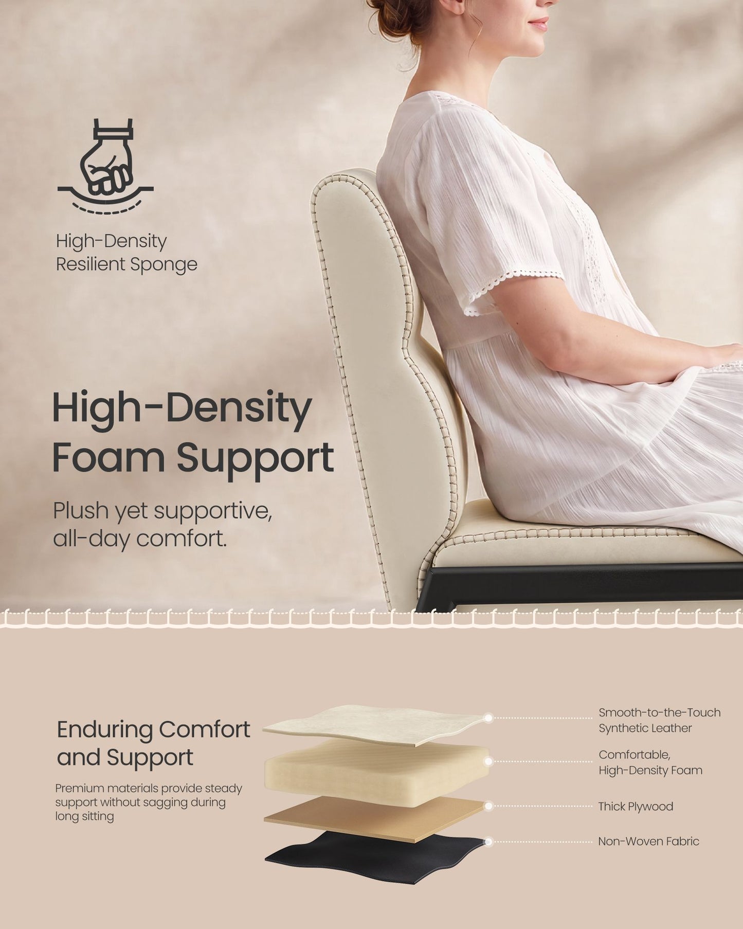 Dining Chairs Set of 2 - image 3