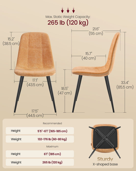 Set of 4 Dining Chairs - image 1