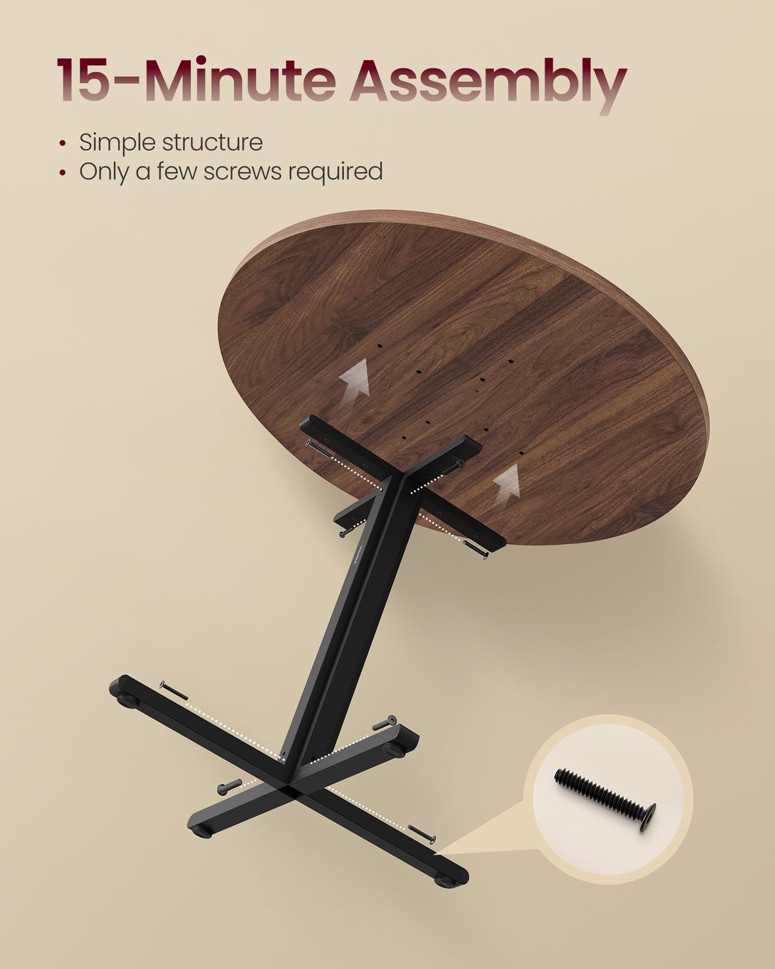 Water-Resistant Dining Table for 4 People - image 6