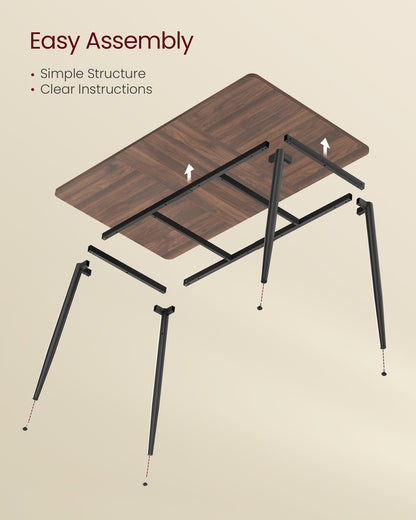 55.1" Dining Table for 4-6 People, Modern Kitchen Table - image 12