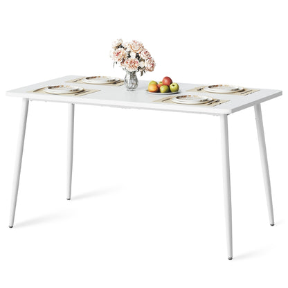 55.1" Dining Table for 4-6 People, Modern Kitchen Table - image 1