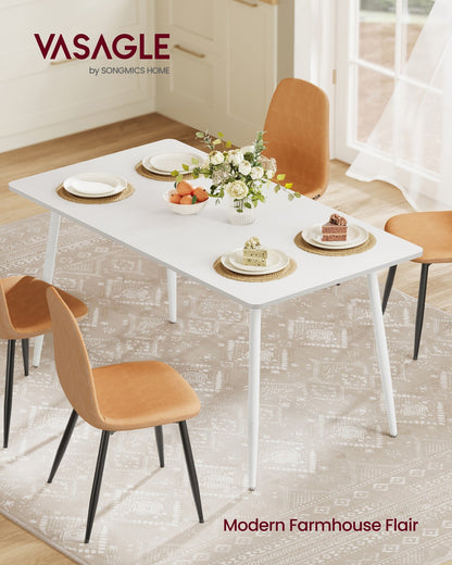 55.1" Dining Table for 4-6 People, Modern Kitchen Table - image 2