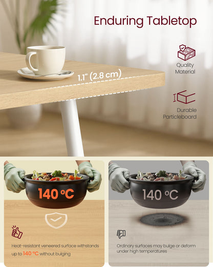 70.9" Dining Table for 6-8 People - image 2