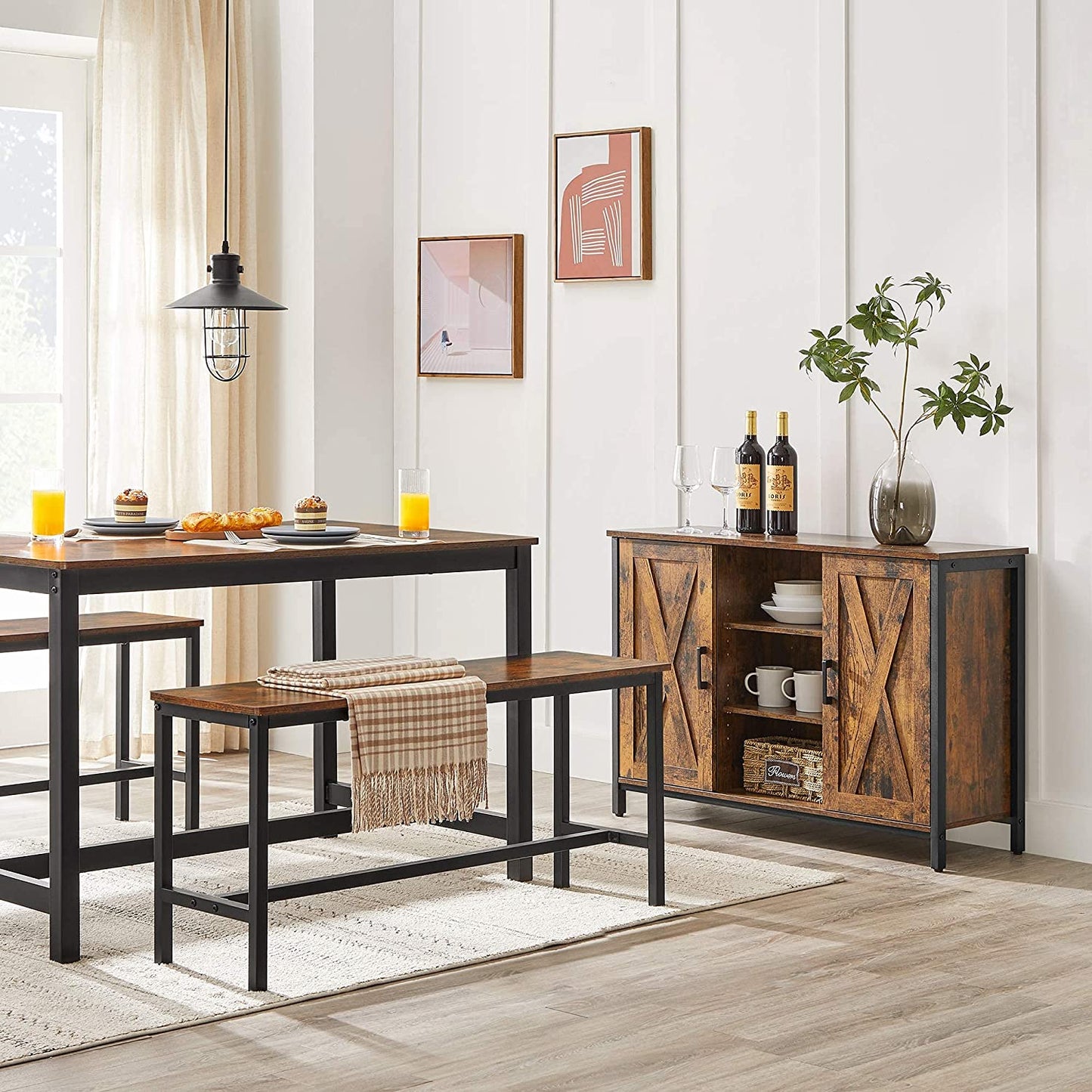Industrial Style Dining Table - image 7
