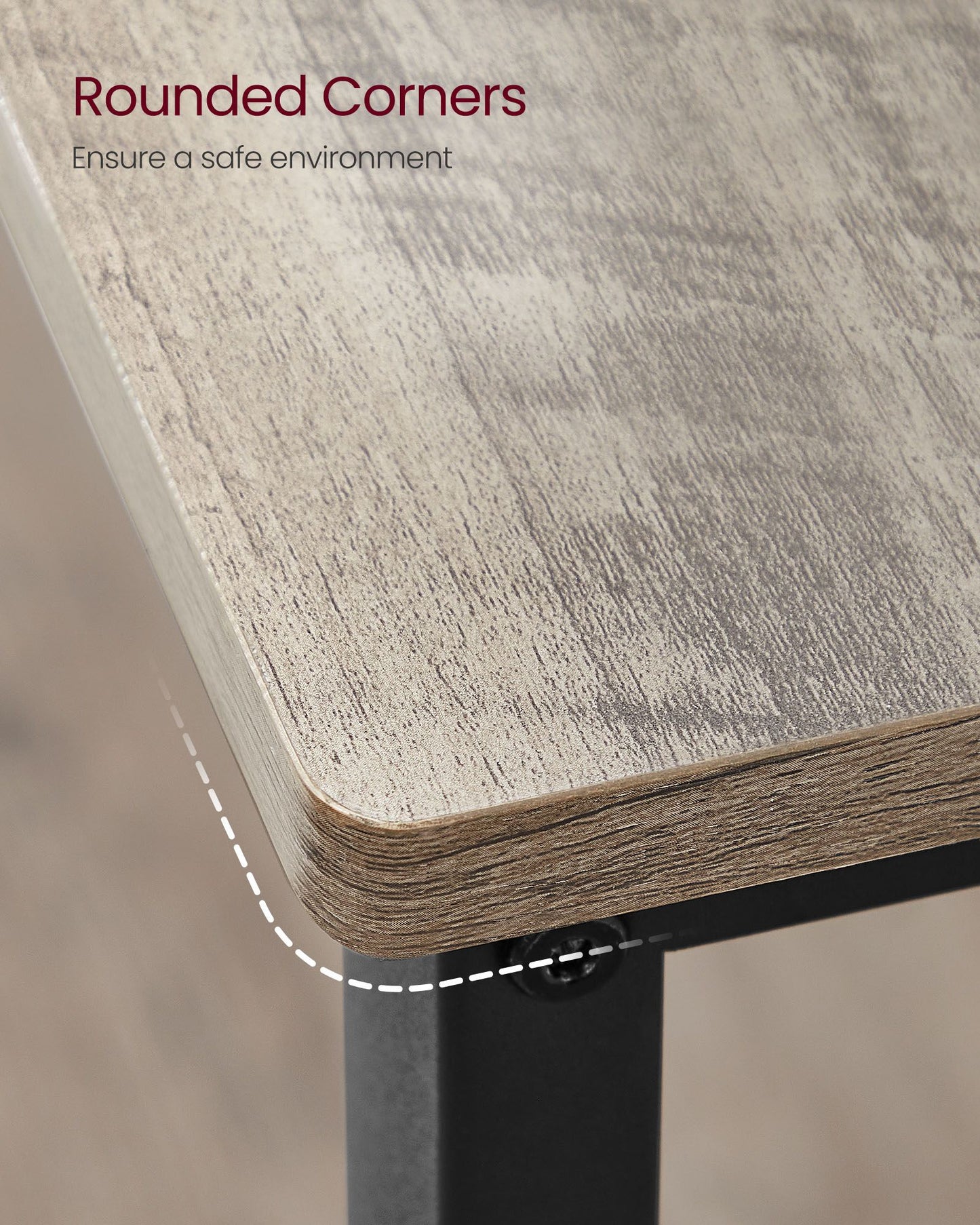 47.2 Inches Kitchen Shelf with Large Worktop