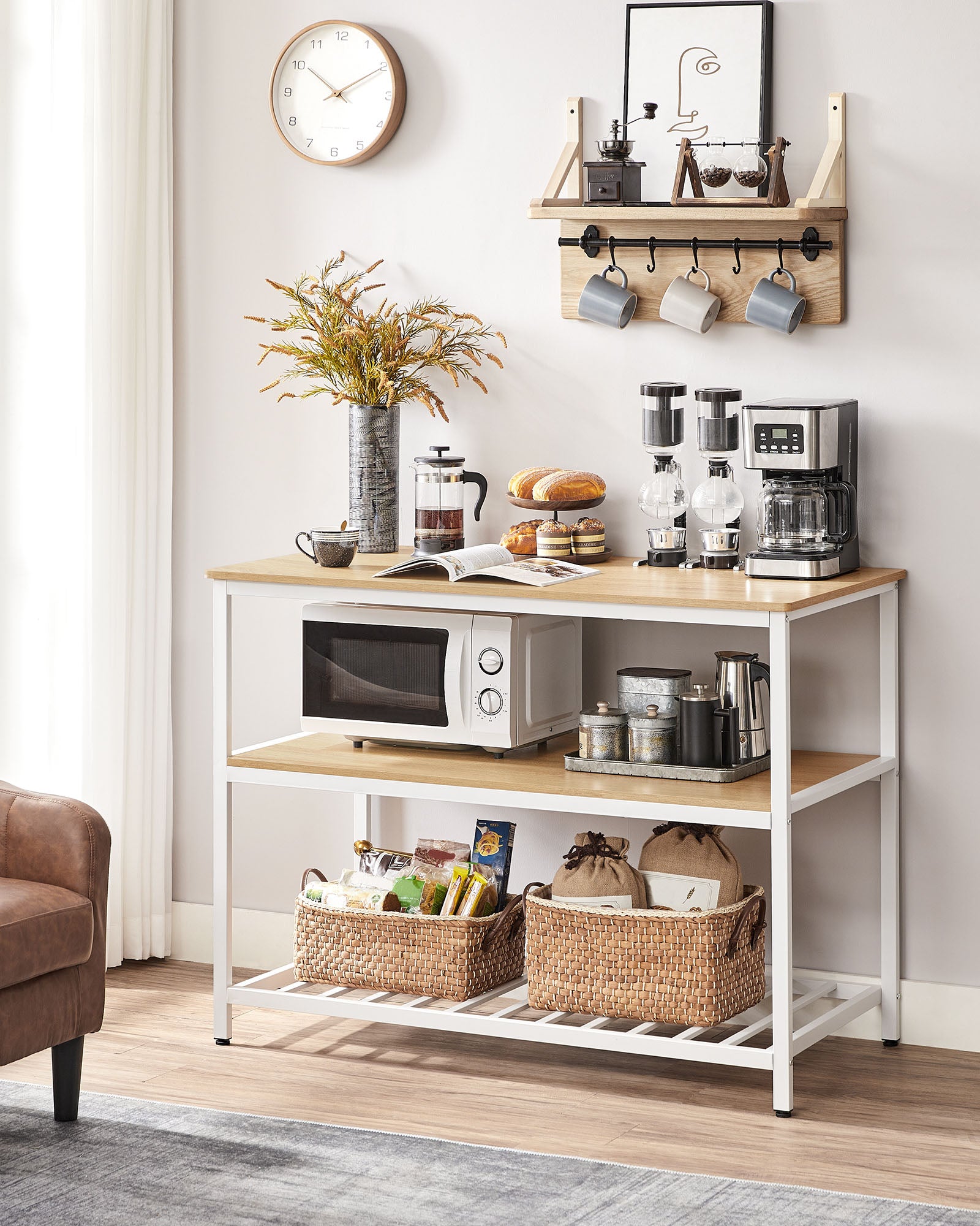 3 Shelves Kitchen Island - image 13